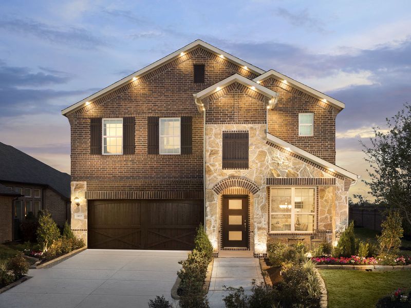 New construction Single-Family house 18718 Frost Ridge Drive, Crosby, TX 77532 The Somerville (3L16)- photo