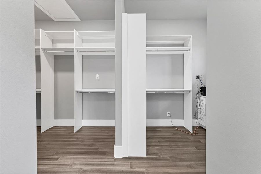 Primary Walk-in Closet