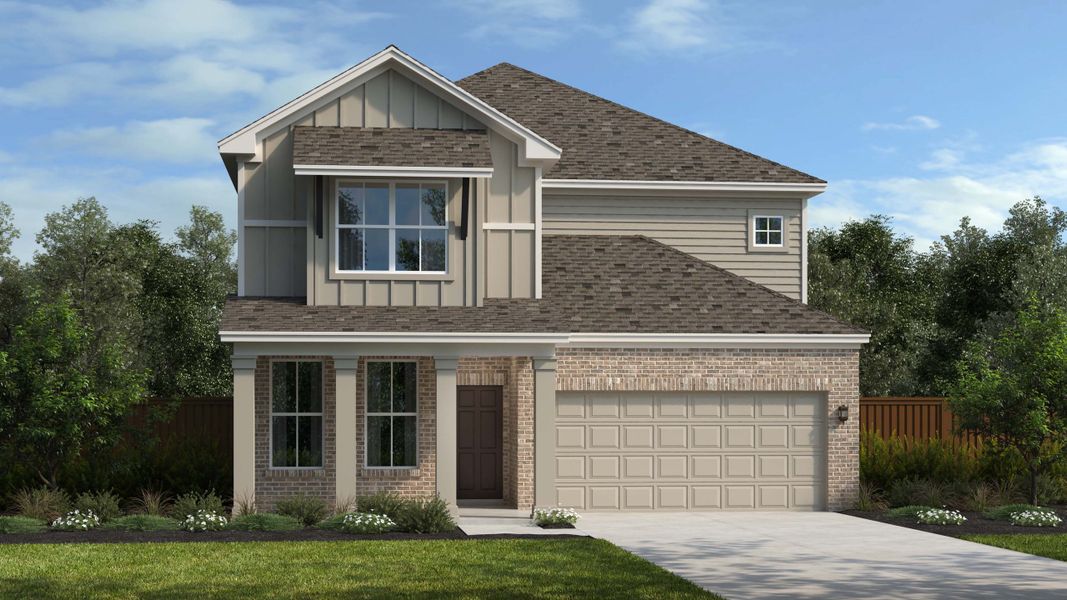 New construction Single-Family house Redland, 117 Civita Road, Liberty Hill, TX 78642 - photo