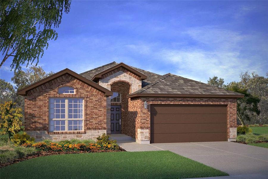 New construction Single-Family house 222 Lunayena Road, Rhome, TX 76078 - photo