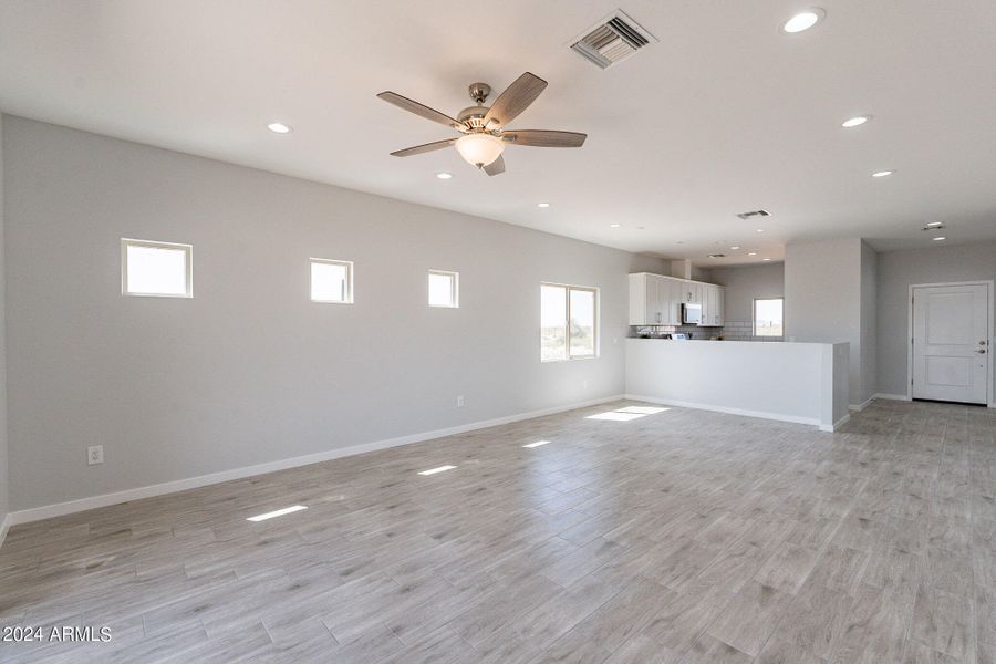 Open Concept Living Area