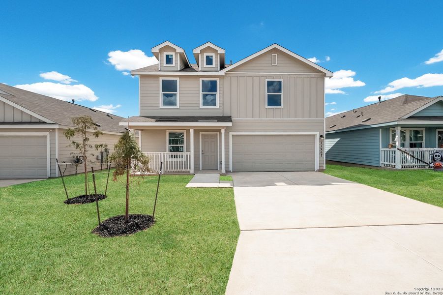 New construction Single-Family house 31834 Bluewood Vista, Bulverde, TX 78163 Selsey- photo