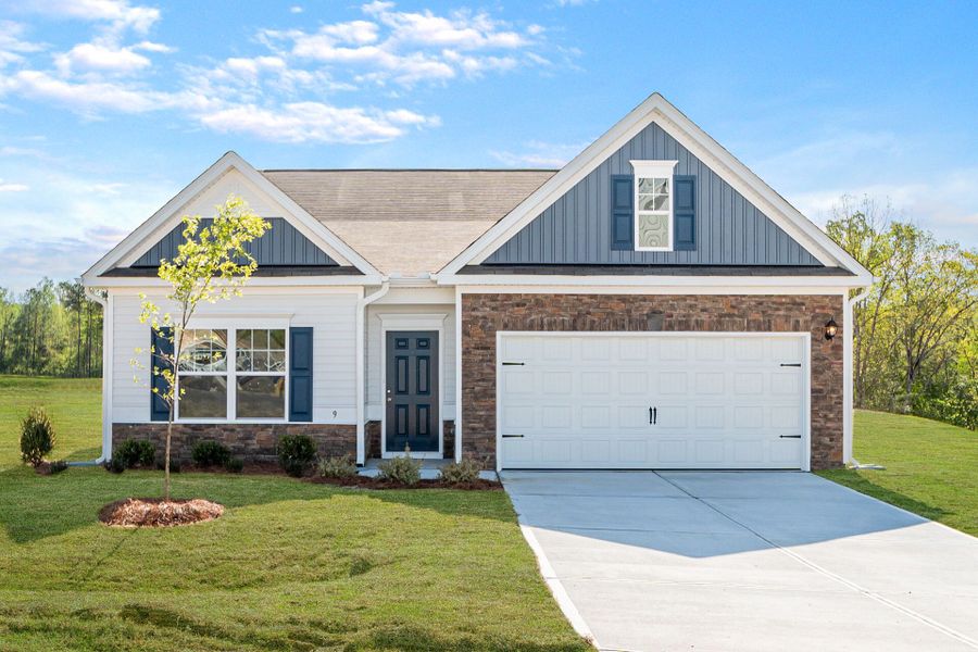 New construction Single-Family house The Crawford, 50 Patriot Place, Smithfield, NC 27577 - photo