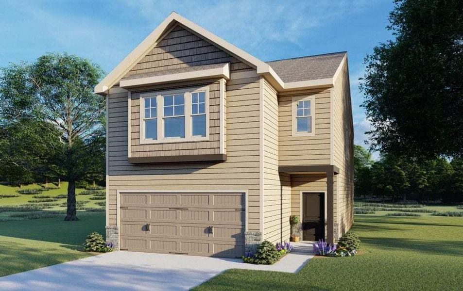 New construction Single-Family house Davenport, 2700 Westgate Park Drive, Loganville, GA 30052 - photo
