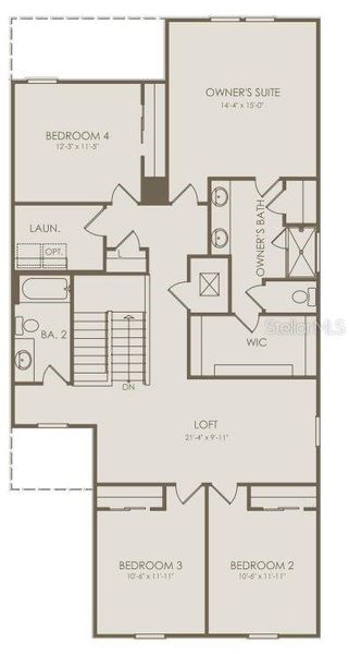 Floor Plan - Floor Two