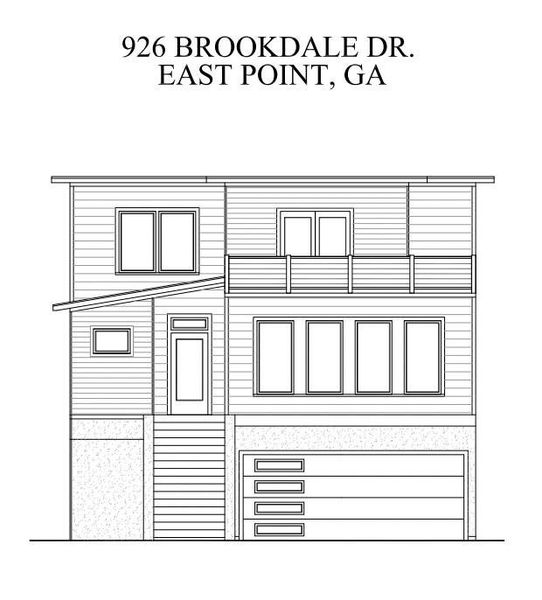 New construction Single-Family house 926 Brookdale Drive, East Point, GA 30344 - photo