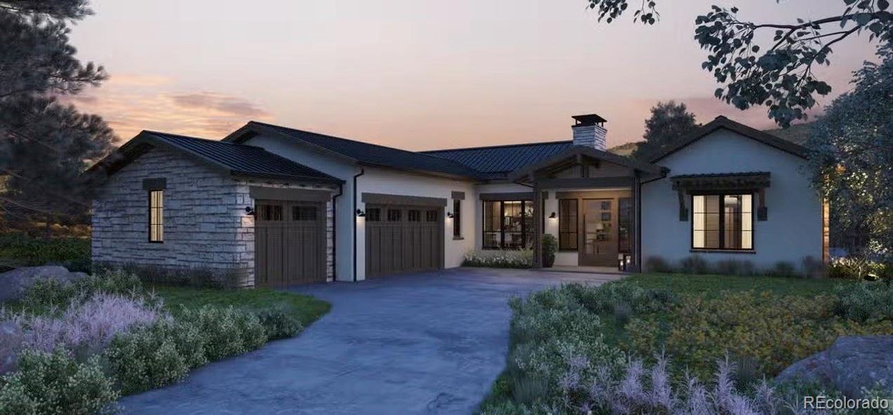 New construction Single-Family house 8015 Parnassus Place, Castle Rock, CO 80108 Residence 2- photo
