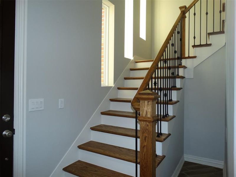 Beautiful Stair Case leading Upstairs