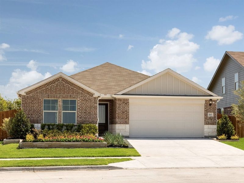 New construction Single-Family house The Greenville, 2512 Peoria Drive, Fort Worth, TX 76179 - photo