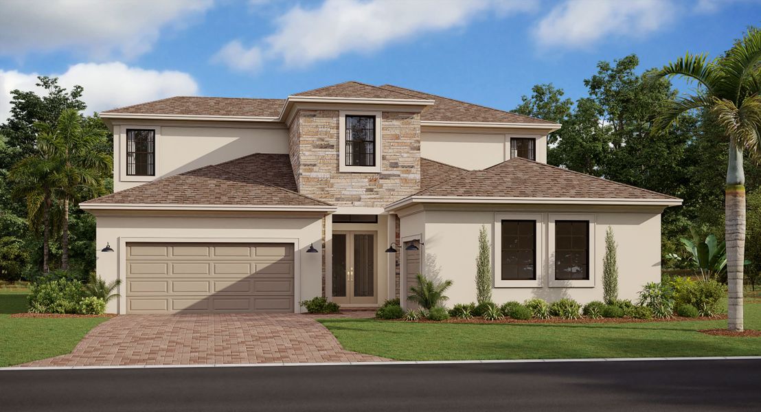New construction Single-Family house Heron 3, 31219 Mirada Boulevard, San Antonio, FL 33576 - photo