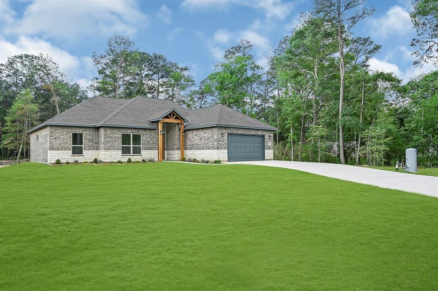 New construction Single-Family house 17370 Bounds Rd, Conroe, TX 77302 - photo