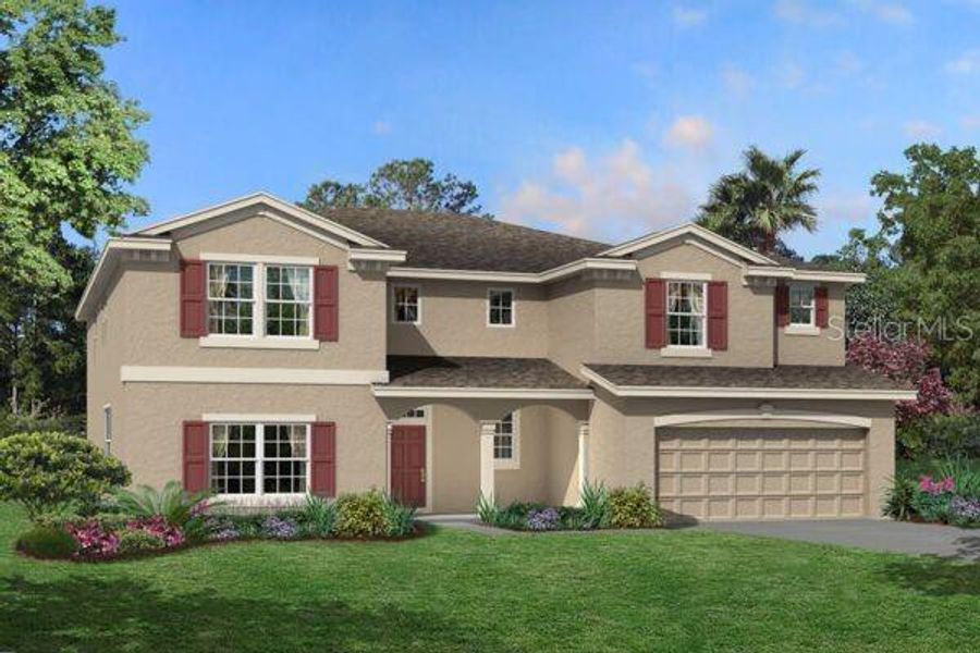 New construction Single-Family house 7719 Notched Pine Bend, Wesley Chapel, FL 33543 - photo