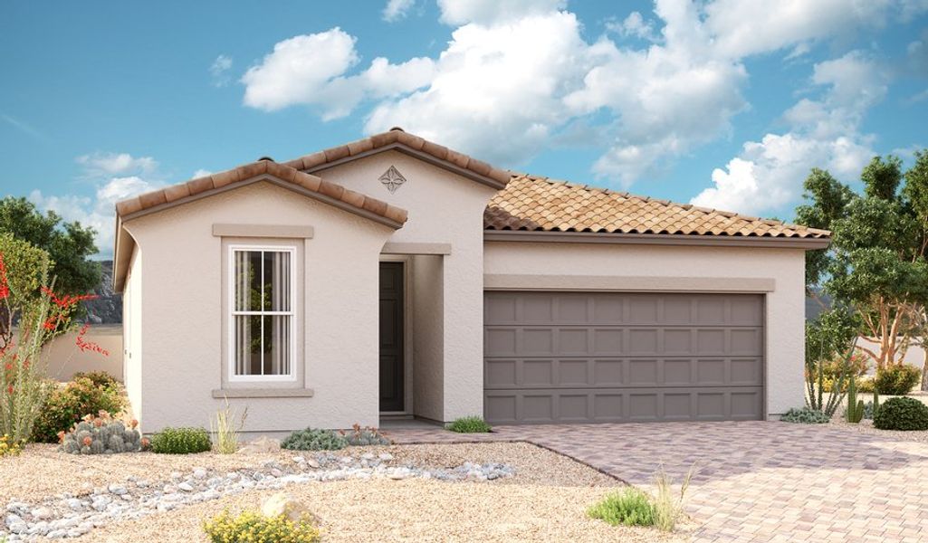 New construction Single-Family house Sapphire, 17650 W. Bajada Road, Surprise, AZ 85387 - photo