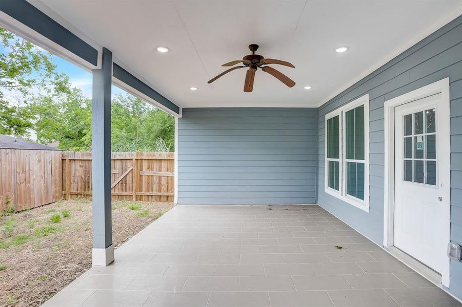 Covered Patio