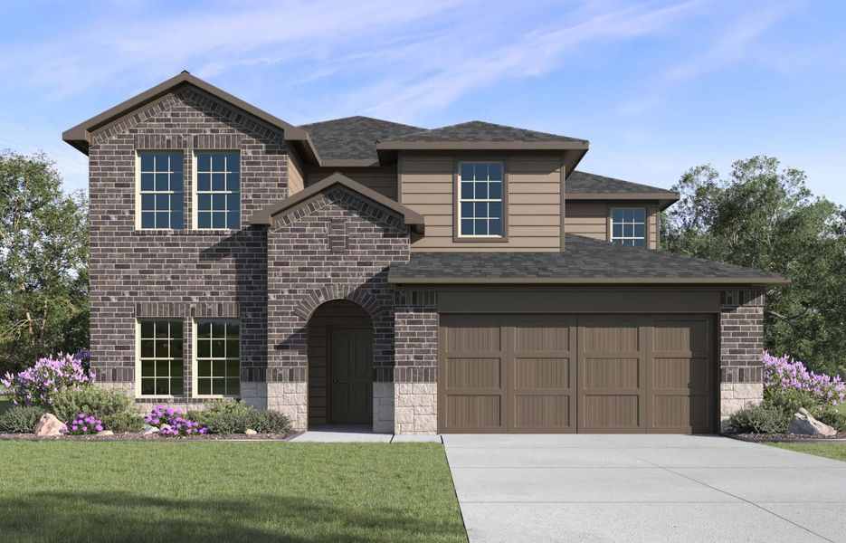 New construction Single-Family house Texoma, 3410 Cape Rose, Pearland, TX 77584 - photo