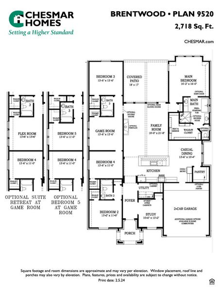 New construction Single-Family house Brentwood – 60′ Lot, 7323 Prairie Lakeshore Lane, Katy, TX 77493 - photo