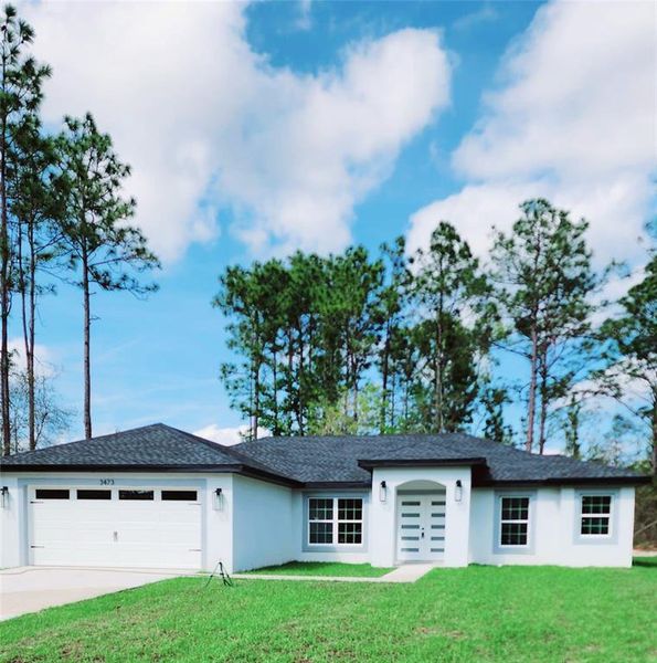 New construction Single-Family house 3473 W Webster Pl, Citrus Springs, FL 34433 - photo