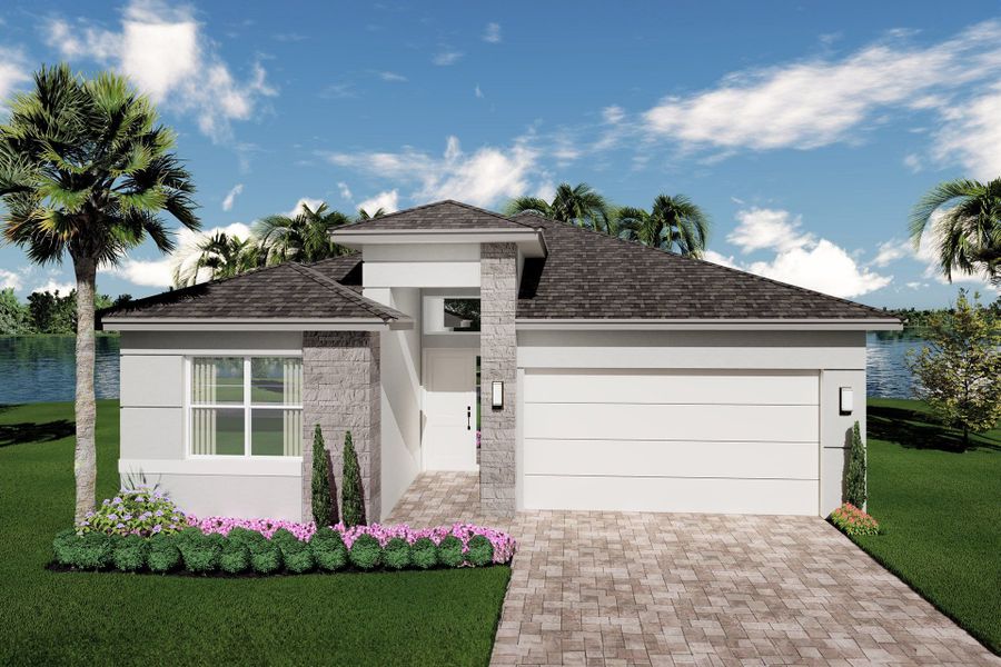 New construction Single-Family house Camelia, 32212 Mahogany Valley Drive, Wesley Chapel, FL 33543 - photo
