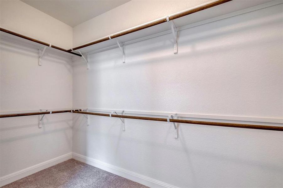 Massive walk in closet