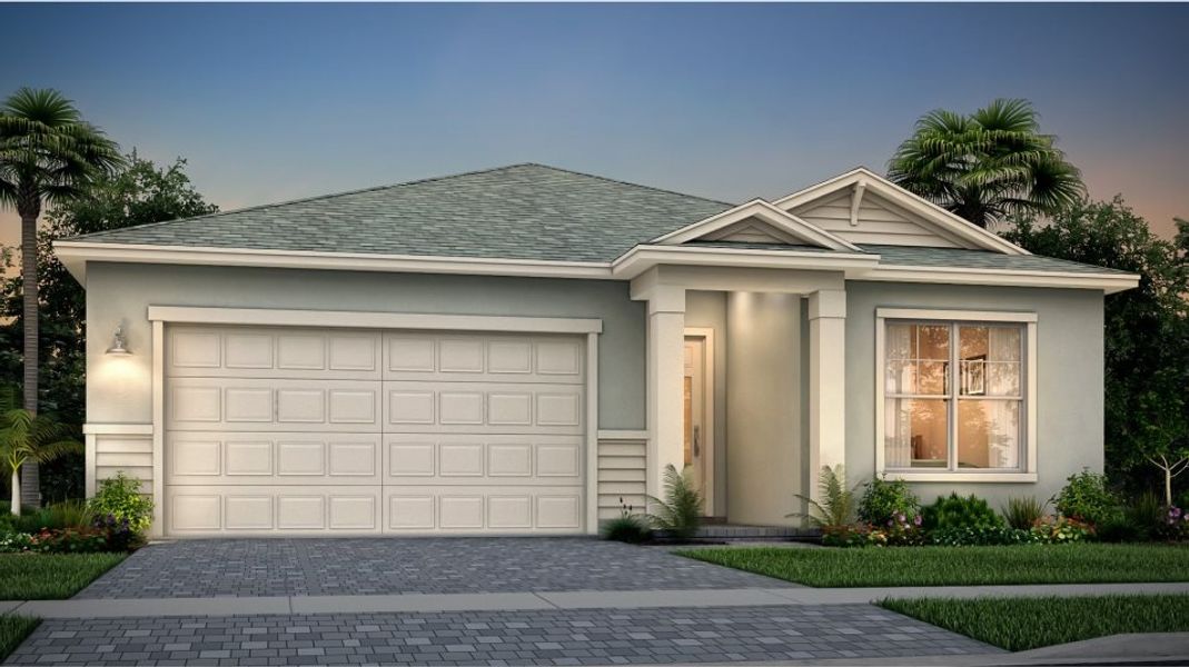 New construction Single-Family house Key Largo, 726 Southeast Woodbine Road, Port St. Lucie, FL 34984 - photo