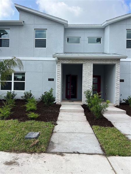 New construction Townhouse house 2461 Reading Trail, Kissimmee, FL 34746 Sabal Palm- photo
