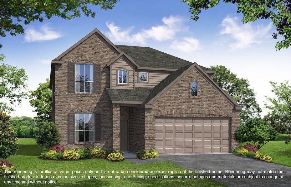 New construction Single-Family house Plan 270, 18203 Walnut Canopy Way, Tomball, TX 77377 - photo