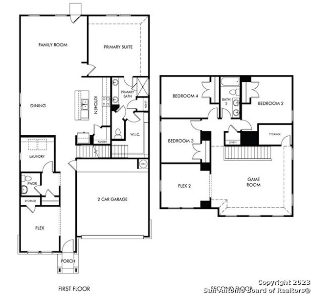 New construction Single-Family house 25826 Marigold Oaks, Boerne, TX 78006 The Reynolds (890)- photo