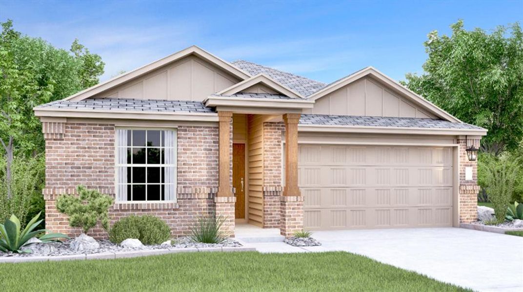 New construction Single-Family house 2317 Four Waters Loop, Georgetown, TX 78628 - photo