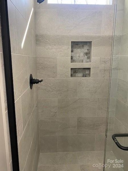 owner's tile shower