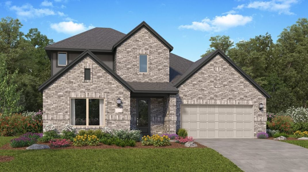 New construction Single-Family house Somerset, 31403 Dell Valley Lane, Hockley, TX 77447 - photo