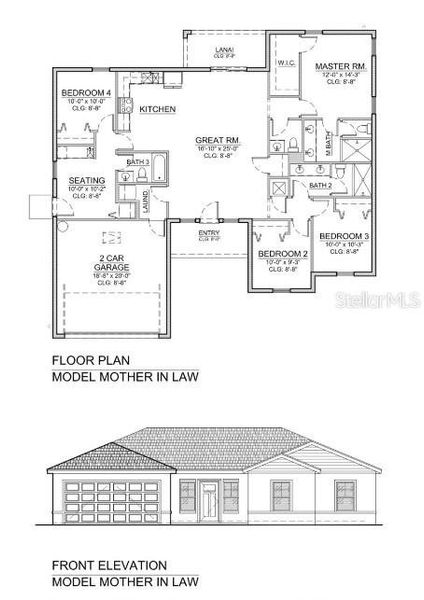 New construction Single-Family house 607 Homosassa Lane, Poinciana, FL 34759 - photo