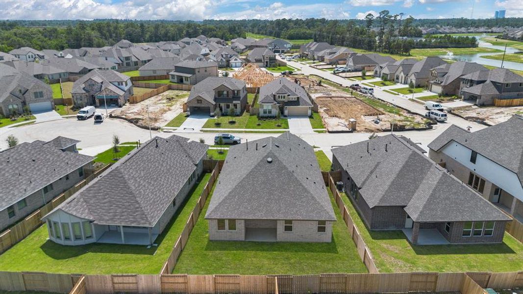 An additional aerial view of your home.