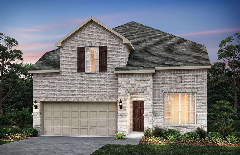 NEW CONSTRUCTION: Beautiful two-story home available at Wellington in Fort Worth