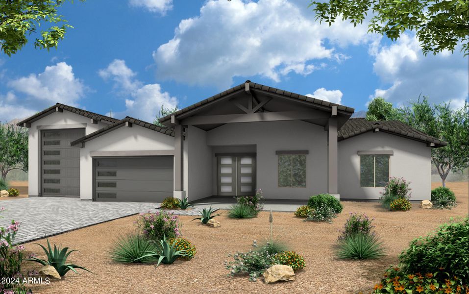 New construction Single-Family house 5548 E Seven Palms Drive, Cave Creek, AZ 85331 - photo