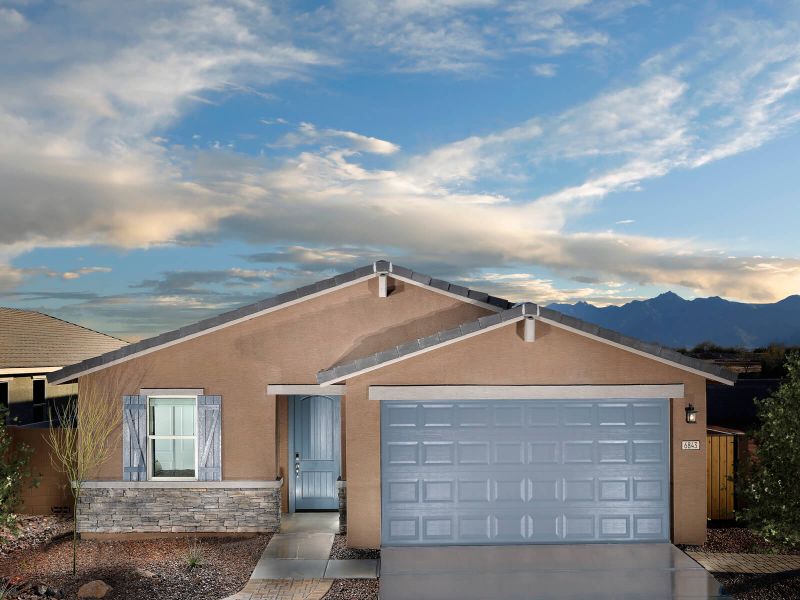 New construction Single-Family house 3085 E Bee Trail, San Tan Valley, AZ 85143 Mason- photo