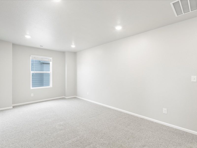 Snowberry floorplan interior image taken at a Meritage Homes community in Brighton, CO.