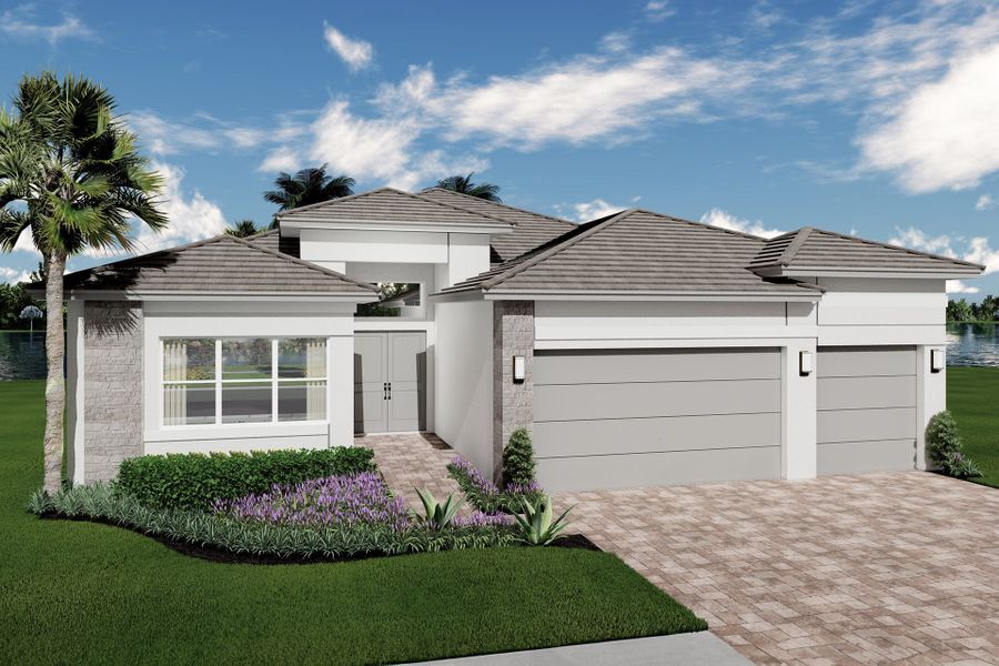 New construction Single-Family house Emerald, 32212 Mahogany Valley Drive, Wesley Chapel, FL 33543 - photo
