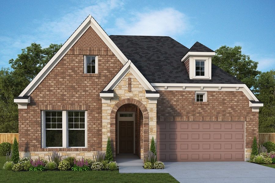 New construction Single-Family house The Forestview, 1105 Homestead Way, Argyle, TX 76226 - photo