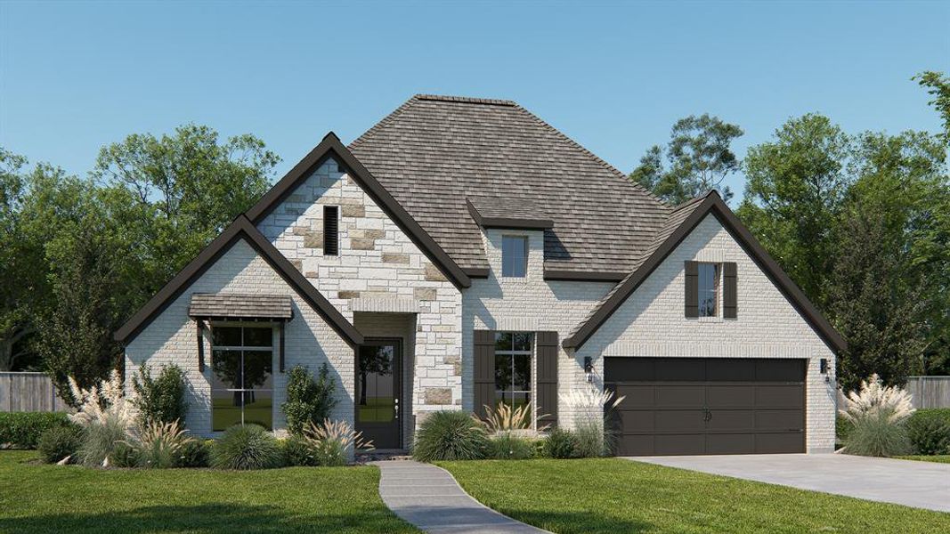 New construction Single-Family house 40142 Parkside Oaks Way, Magnolia, TX 77354 Design 2944P- photo