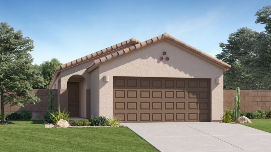New construction Single-Family house Lilac, 12516 Verbina Lane, Florence, AZ 85132 - photo