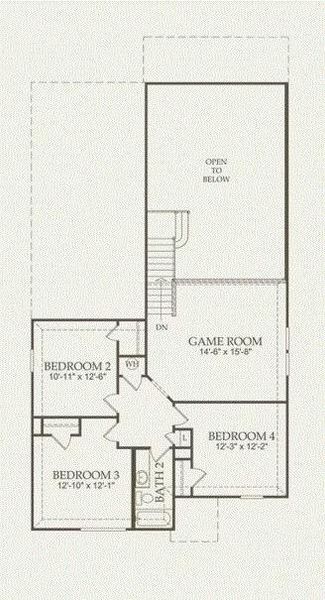 Pulte Homes, Hamilton floor plan