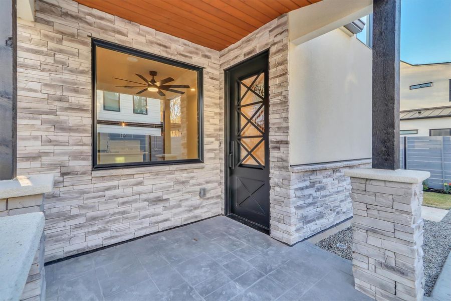 Entry way in to your new downtown home