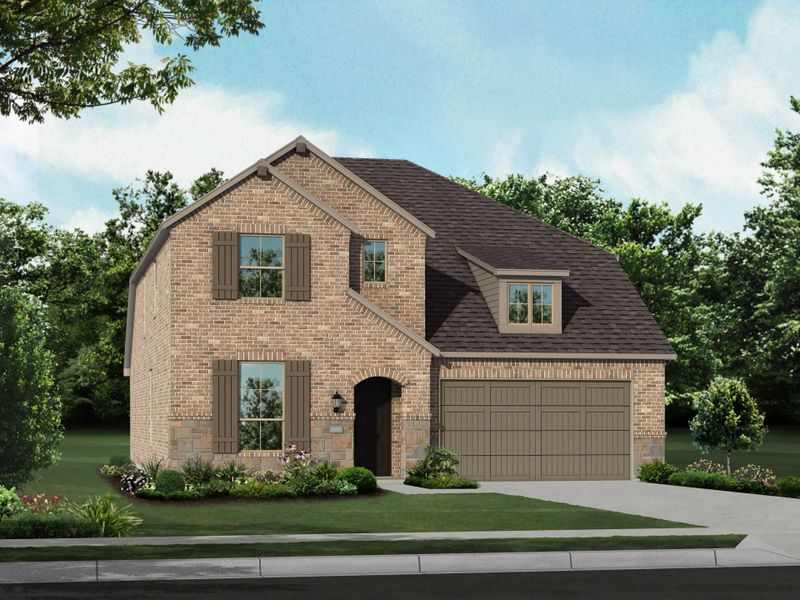 New construction Single-Family house Richmond Plan, 1902 Olmsted Court, Katy, TX 77493 - photo