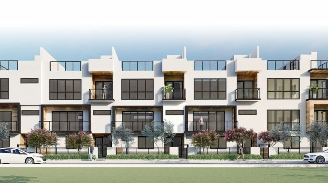 New construction Townhouse house Model A, 800 Northeast 2nd Street, Fort Lauderdale, FL 33301 - photo