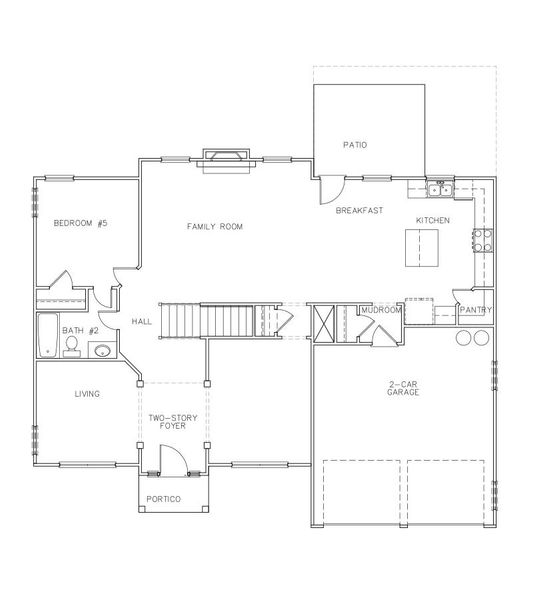 New construction Single-Family house Dewhurst, 6766 Potomac Place, Fairburn, GA 30213 - photo