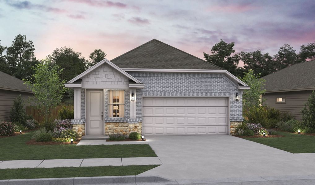 New construction Single-Family house Blueberry Ash, NEQ Hwy 82 And North Heritage Parkway, Sherman, TX 75092 - photo
