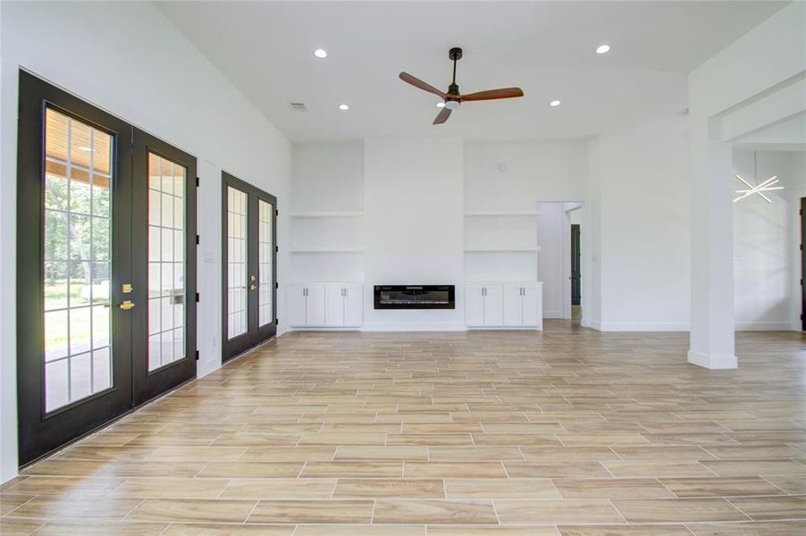 High Ceilings living room