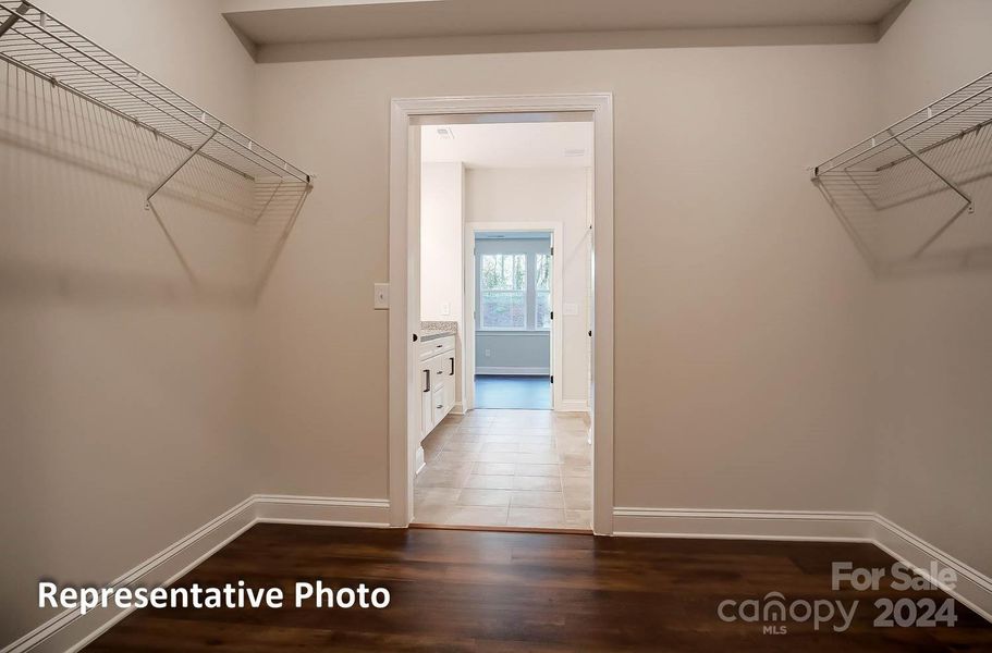 Large walk-in-closet