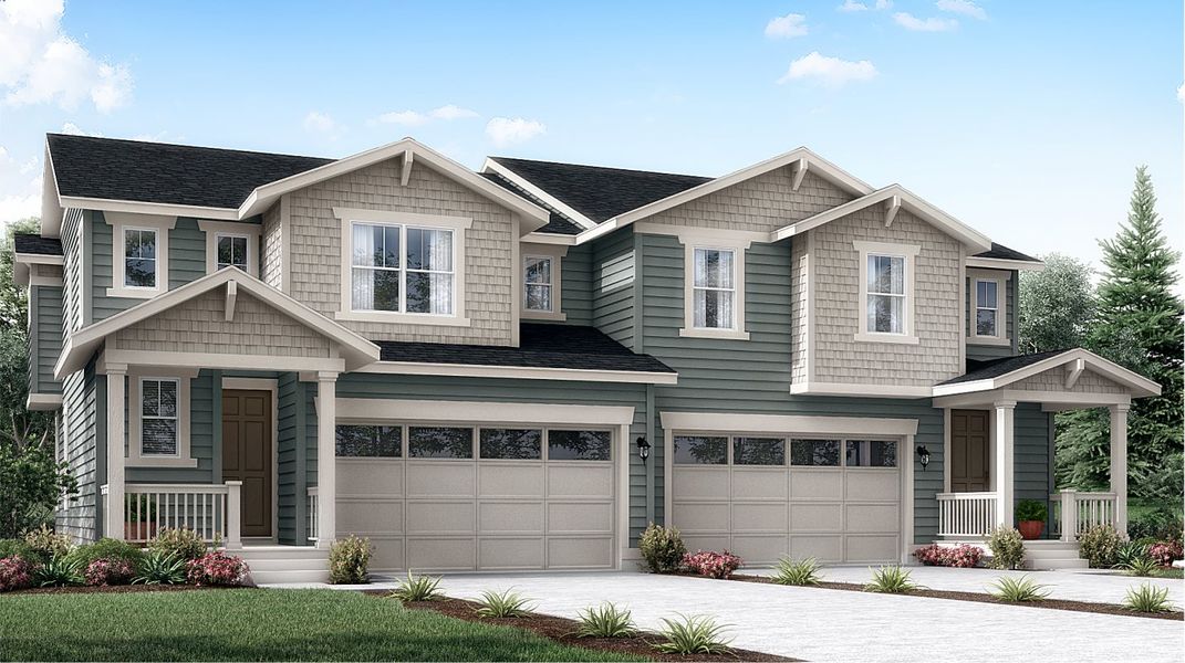 New construction Multi-Family house 701 Hedgerow Drive, Erie, CO 80026 Ascent- photo