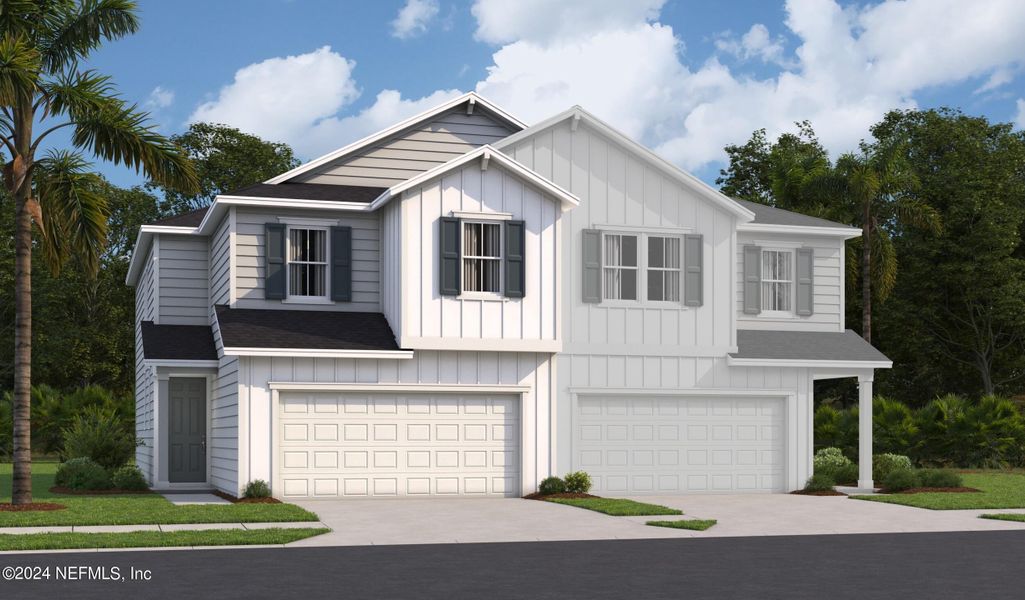 New construction Townhouse house 6057 Immortal Court, Jacksonville, FL 32205 Rosewood- photo